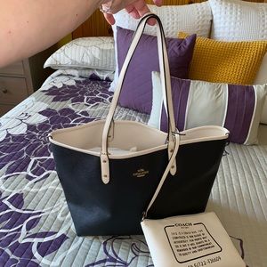 Coach Reversible Tote with Dust Bag